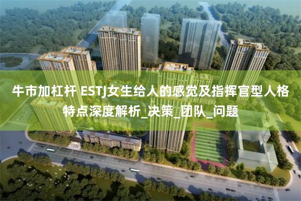 牛市加杠杆 ESTJ女生给人的感觉及指挥官型人格特点深度解析_决策_团队_问题