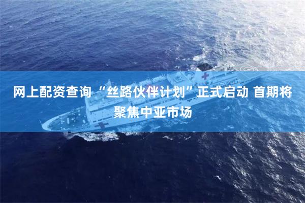 网上配资查询 “丝路伙伴计划”正式启动 首期将聚焦中亚市场