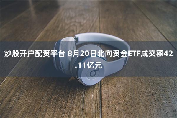 炒股开户配资平台 8月20日北向资金ETF成交额42.11亿元